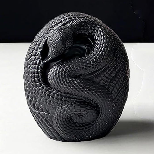 Snake Pillar Molds Animal Resin Mold - Resin Casting Silicone Molds for Home Decor & Candle Making Wave Spiral Mold