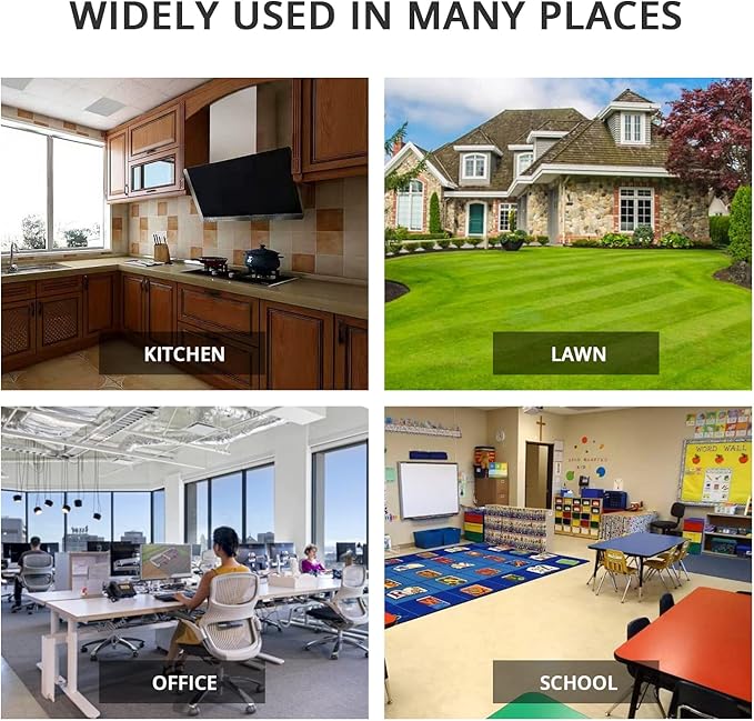 Ultra Strong 15 Gallon Drawstring Trash Bags (102 Count) Large Heavy Duty Thicken Plastic Tall Kitchen Garbage Bags Black for Kitchen Office Lawn Yard