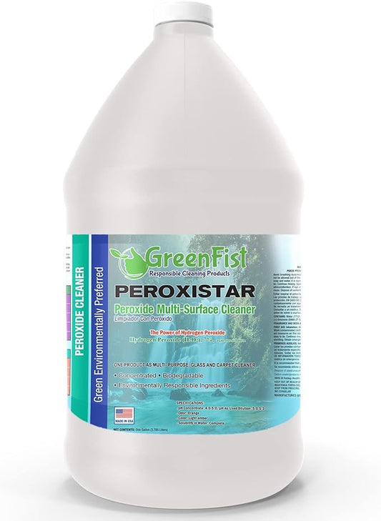 All Purpose Hydrogen Peroxide Cleaner with Citrus Fragrance [ Ultra Concentrated ] Makes 16 Gallons Ready To Use (1 Gallon)