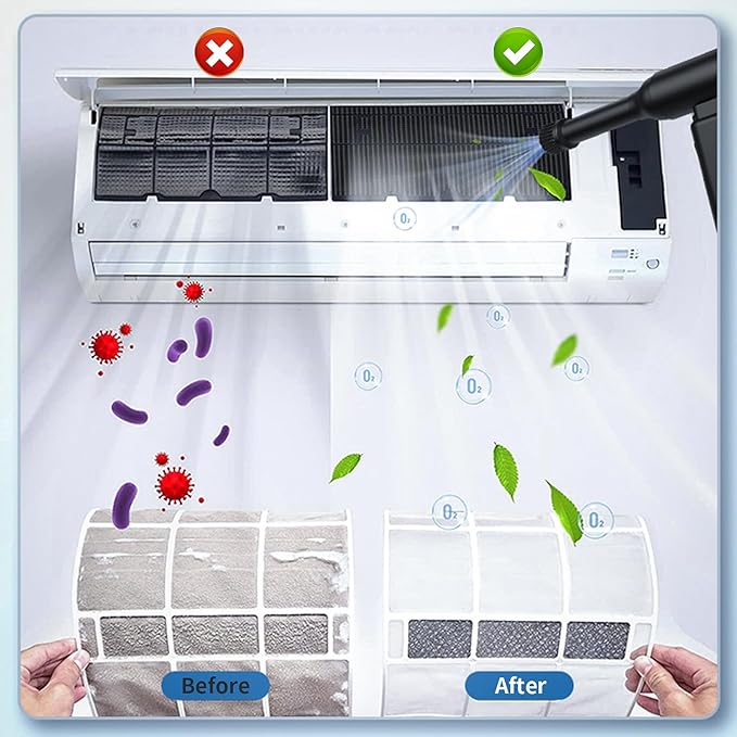 Compressed Air Duster, 3-Gear to 67000RPM Portable USB Rechargeable Brushless Motor Low Noise Electric Air Duster for Keyboard Cleaning, Car Interior Cleaning, Furniture Cleaning, Black