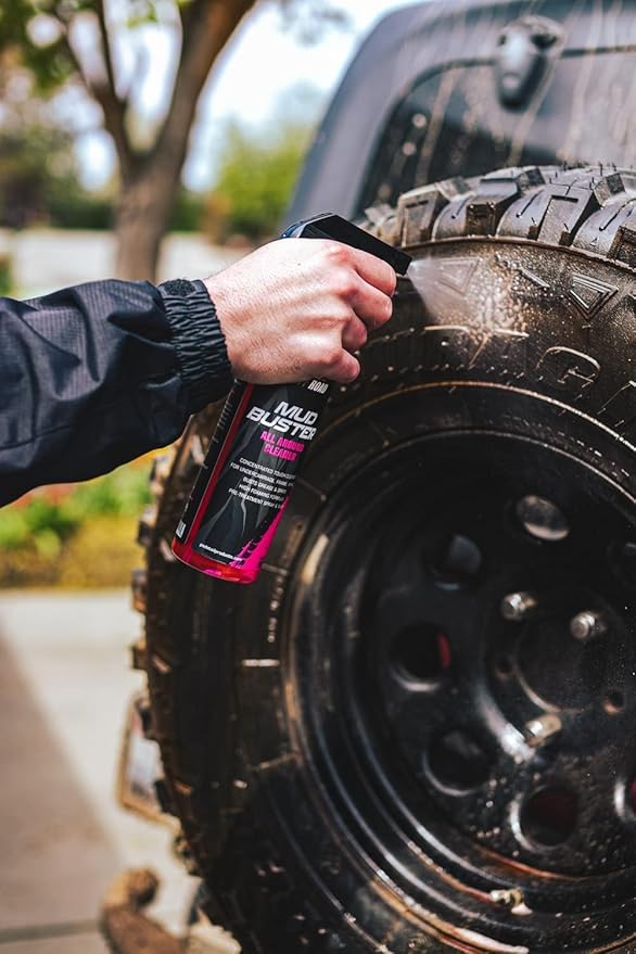 P & S PROFESSIONAL DETAIL PRODUCTS P&S Off Road Mud Buster Foaming Cleaner – Heavy-Duty Degreaser for Undercarriages, Frames & Wheels – Tough on Mud & Grime, Corrosion Protection - 1 Gallon