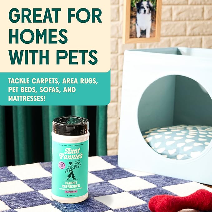 Aunt Fannie's Bundle: Floor Cleaner Vinegar Wash, Lavender + Carpet Refresher, Lavender