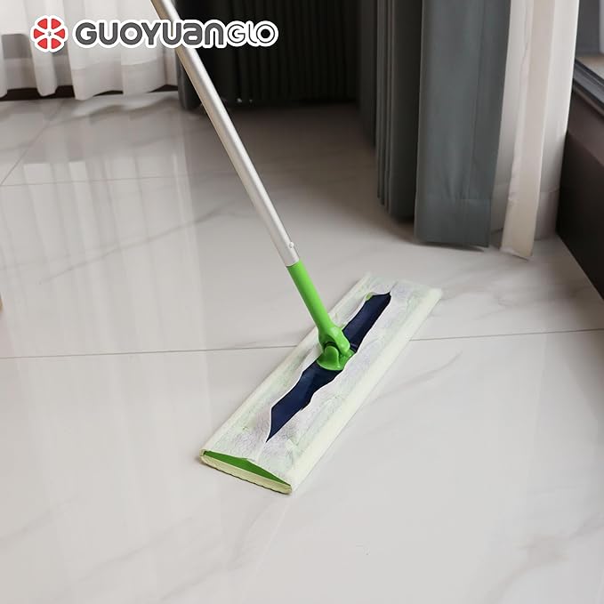 XL Dry Sweeping Cloths Compatible with XL Flat Mop X Large Disposable Mop Cloth for Floor Mopping and Cleaning,9.84x17.32 inch,90 Counts