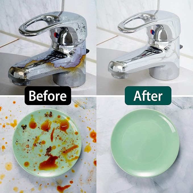 20 Pack Magic Sponges Erasers, 2X Density Long Lasting Melamine Sponge in Bulk, Household Cleaning Supplies, Kitchen Sponge for Bathroom, Wall, Shoe, Car, Dish, Sink, Shower Cleaner Tool