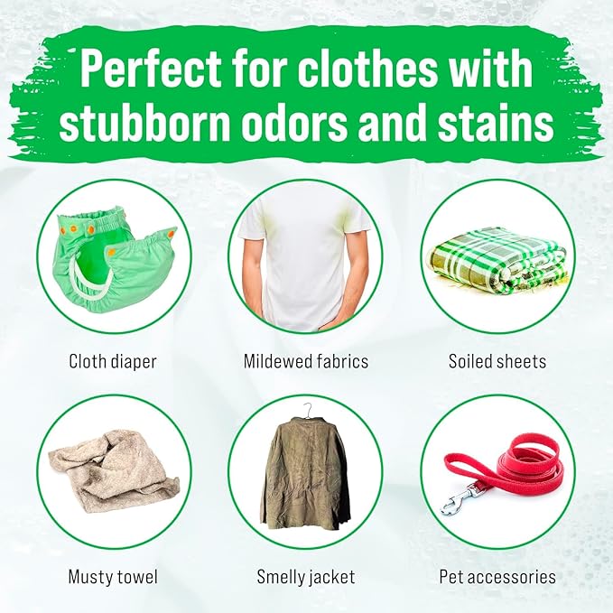 Rockin' Green Hard Rock Travel Laundry Detergent Sheets for Hard Water - Mess-Free Laundry Sheet Detergent with Sodium Bicarbonate - Easily Dissolvable Laundry Soap Sheets (104 Loads, Freshwood Mac)