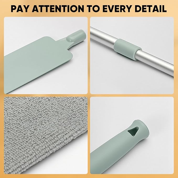 Retractable Gap Dust Cleaner – Extendable Microfiber Duster with Bendable & Removable Head, Washable Dusting Brush for Home, Kitchen, Car & Hard-to-Reach Areas (2)