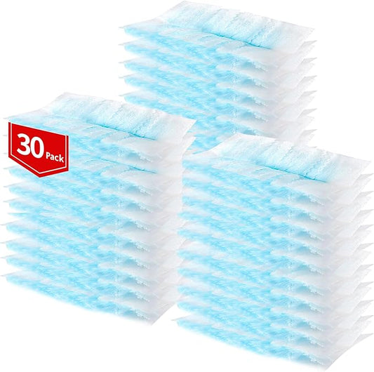 30 Count Electrostatic Duster Refills Compatible with S wiffer Duster,Multi-Surface Dusting Refills,Microfibre Dusters for Cleaning, Unscented