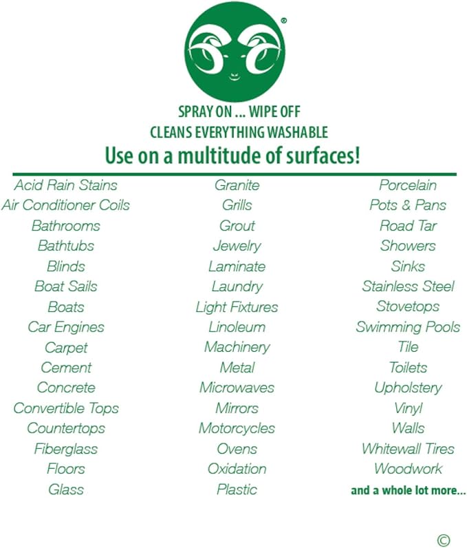 RAM All Purpose Cleaner & Degreaser Concentrate 2 Quart Bundle