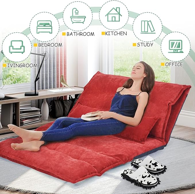 Microfiber Floor Mop Slippers House Dust Cleaning Tool Detachable Washable Shoes for Kitchen House Cleaning (Women 8.5-9/Men 11-11.5, Cow pattern)