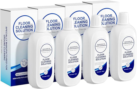 4pcs Floor Cleaning Solution Compatible With Tineco Cleaning Solution, Deep Clean For Floors, Child And Pet Friendly, Dissolve Grease And Stubborn Dirt, Suitable with Tineco All Vacuum Mops