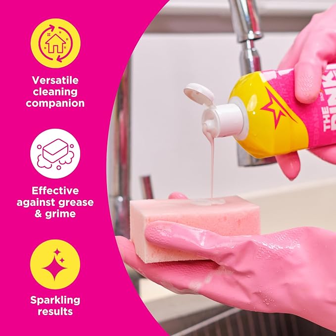 Stardrops - The Pink Stuff - Miracle Cleaning Ultimate Bundle – Paste, Multi-Purpose Spray, Bathroom Foam Spray, and Cream Cleaner – Ideal for Kitchens, Bathrooms, Outdoors, and More
