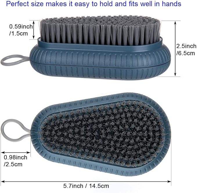 Scrub Brush, Household Laundry Cloth Shoe Cleaning Brushes with Non-Slip Design, Quality Durable Cleaning Washing Brush