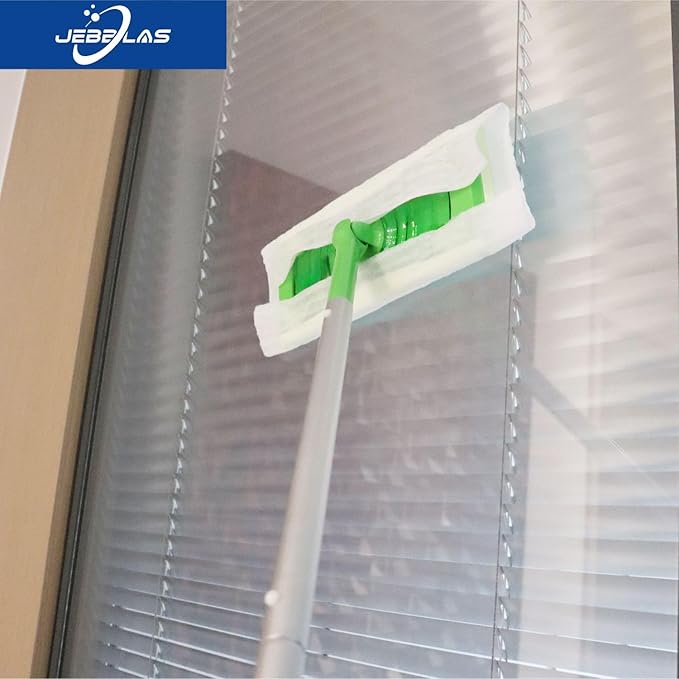 JEBBLAS Disposable Mop Cloth Dry Sweeping Pad for Flat Mop Sweeping Cloths Multi Surface Refills, 60 Pcs/Pack