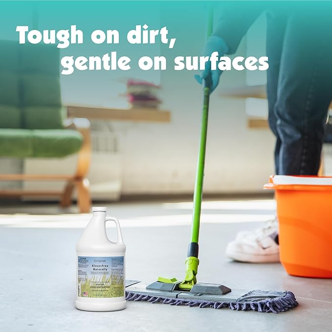 Naturally Preformed Enzyme Cleaner, Enzyme Solution, Multi-Purpose Cleaner, Laundry Additive, and More - Concentrate - Original Scent - 64oz