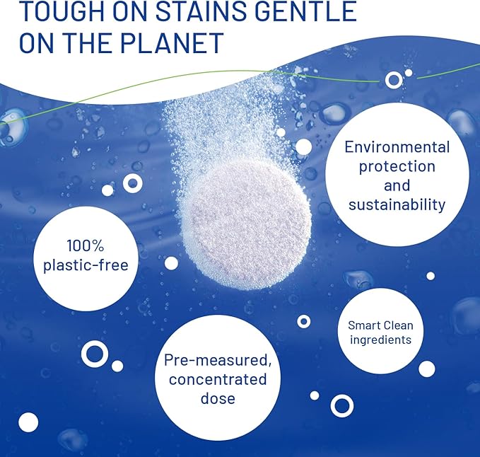 ALLMIX Hard Floor Cleaner, Floor Cleaning Tablets for Mopping, Eco-Friendly Gentle & Deep Cleaning Solution for All Hard Floors, Perfect for Mop Buckets - Lemon Scent (15Pcs - Individually Packaged)