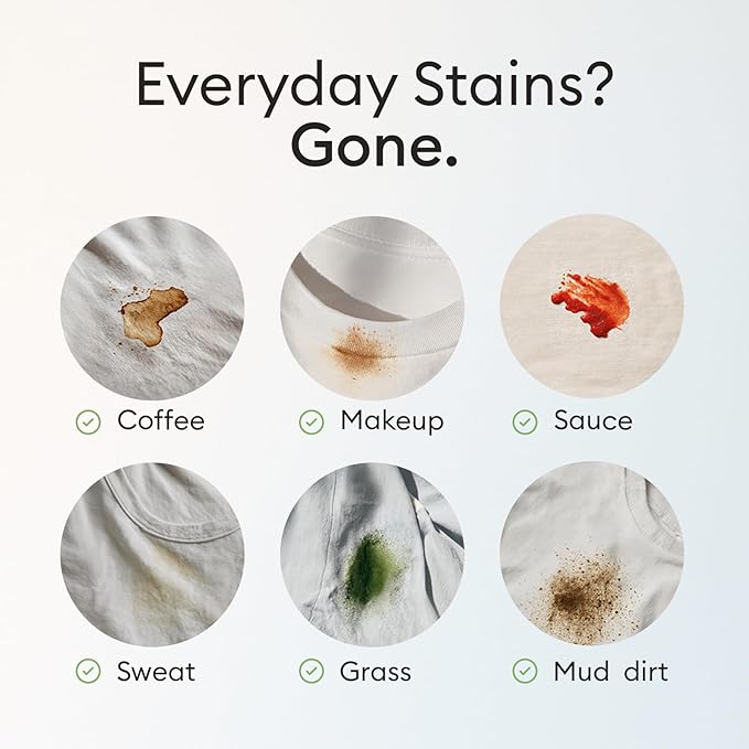 Vove Plastic-Free Laundry Detergent Blocs - 60 Ultra-Concentrated Tablets, Better Than Pods & Sheets - 5-Layer PureStack Technology, 3X Enzyme Power, Fragrance Free, Eco-Friendly