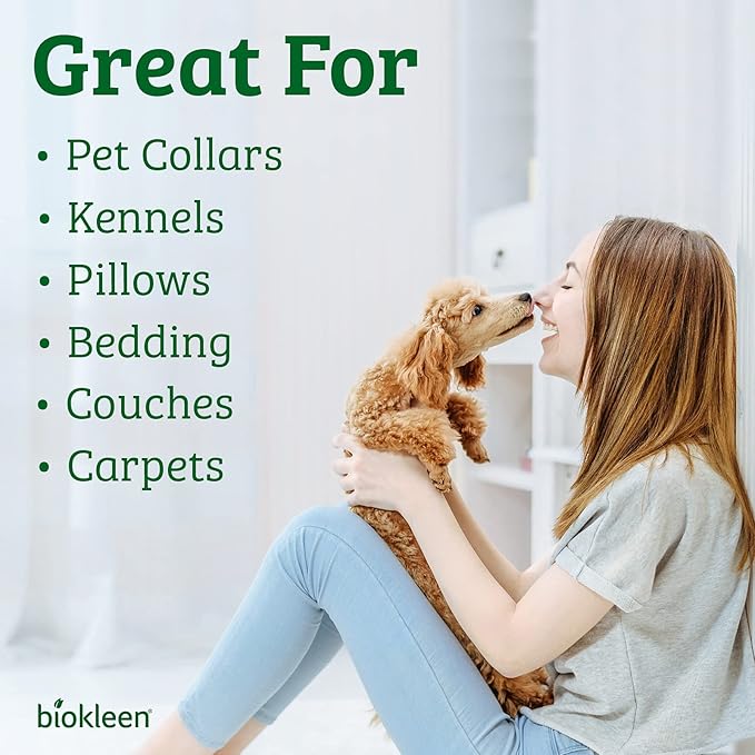 Biokleen Bac-Out Pet Stain Remover - Spray & Gallon Refill - Enzymatic, Natural, Destroys Stains & Odors Safely, for Pet Stains on Carpets - Eco-Friendly, Plant-Based
