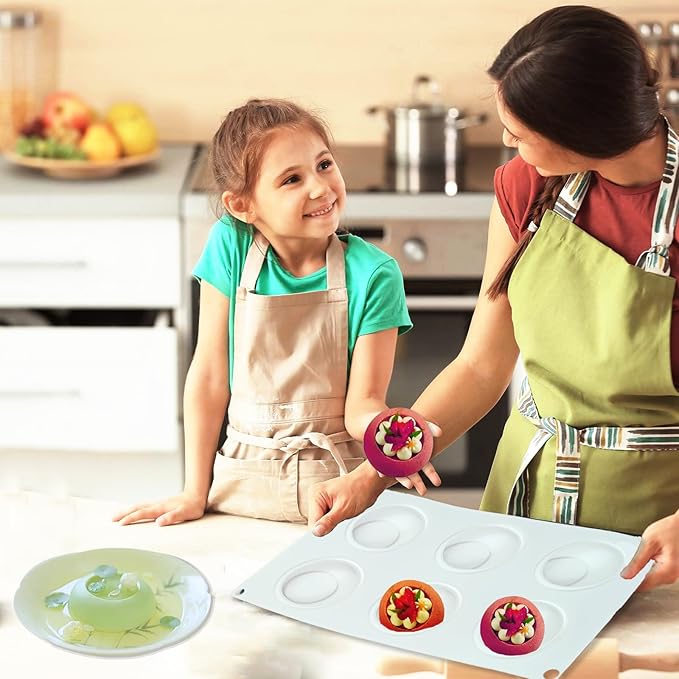 Succulent Chocolate Molds, 2 Packs, 12-Cavity, Honeycomb Silicone Planter Mold for Baking Mousse Cake Cupcakes Pudding Candy