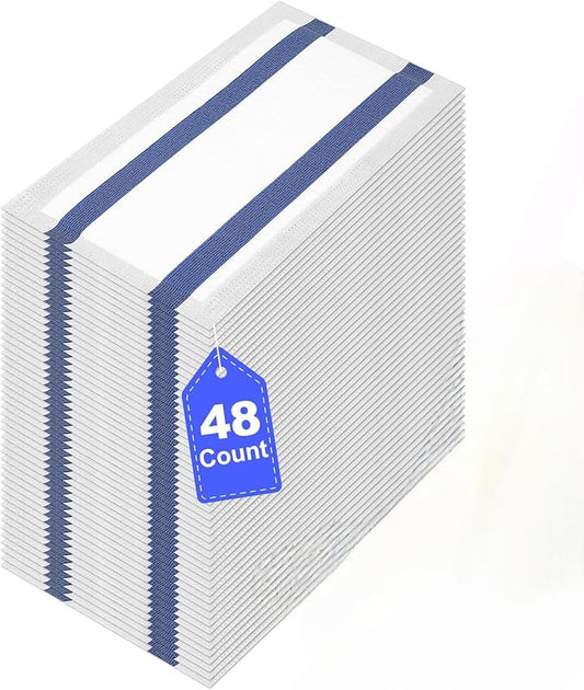 Multi-Layer Dry Floor Mop Pads Compatible with Swiffer WetJet, All Purpose Multi Surface Floor Cleaner Spray Mop Pads Refills for Hardwood Floor, 48 Count