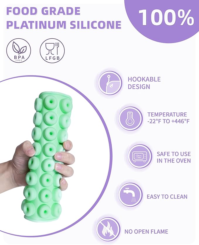 Donut Silicone Candy Molds with 2 Droppers, 4 Packs Mini Donut Pan Mold Gummy Mold, 40-Cavities Non-Stick Food Grade Mold for Hard Candies, Chocolate, Ice Cube, Jelly