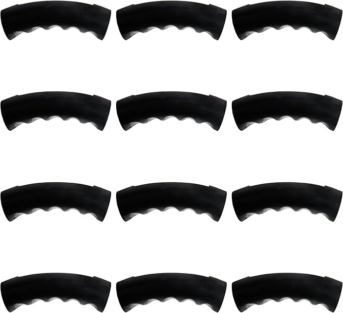 USA-Made Bucket Grip for 1-5 Gallon Buckets, Ergonomic, Durable Handle Grip for Heavy-Duty Buckets | Easy to Install, Comfortable for Gardening, Construction, DIY | Fits 5 Gal Handles - Pack of 12