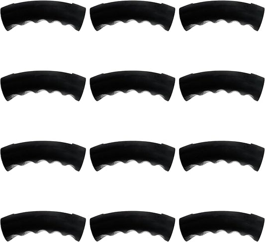 USA-Made Bucket Grip for 1-5 Gallon Buckets, Ergonomic, Durable Handle Grip for Heavy-Duty Buckets | Easy to Install, Comfortable for Gardening, Construction, DIY | Fits 5 Gal Handles - Pack of 12