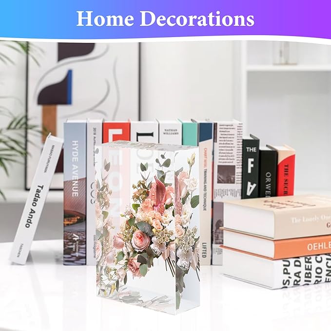 KISREL Large Rectangular Resin Molds, Epoxy Resin Casting Deep Silicone Mold, Large Molds for Flower Preservation, Deep Pour Molds for Furniture Decoration, DIY Wedding Bouquets, Valentine's Day Gifts