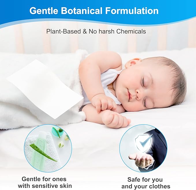 Laundry Detergent Sheets - 200 Loads Fresh Linen Scent Washing Strips, Compact Lightweight Liquidless Eco-Friendly Hypoallergenic Portable Soap for Save Space and Travel