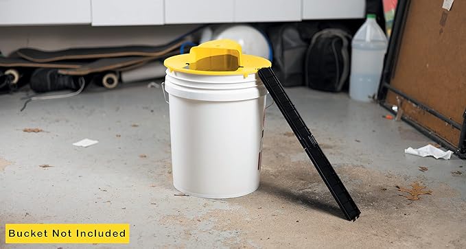 RinneTraps - Flip N Slide Bucket Lid Mouse Trap |2 Pack| |Multi Catch| |Made in USA | US Pat D1,039,648s