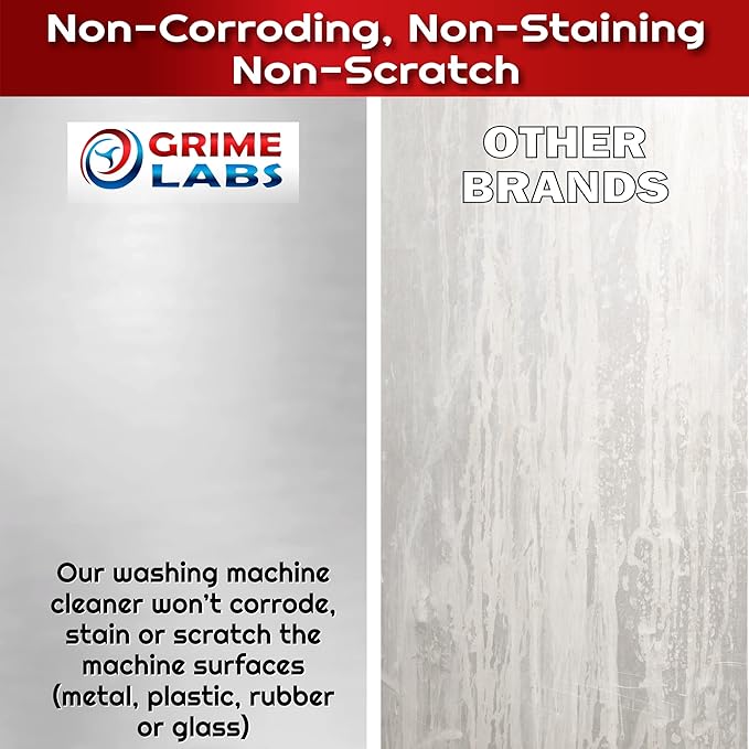 Washing Machine Cleaner Tablets - Penetrating Deep Clean Washer Cleaner Tablets For Front Loader And Top Load HE - Active Formula Tub Descaler Deodorizer