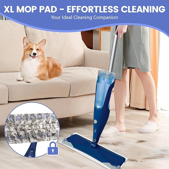60 Pack Disposable Microfiber Cleaning Pads for Bona Mop | Heavy-Duty Replacement Pads Compatible with 15-18 inch Spray Flat Mops | Multi-Surface Hardwood Floor Cleaner Pad Refills