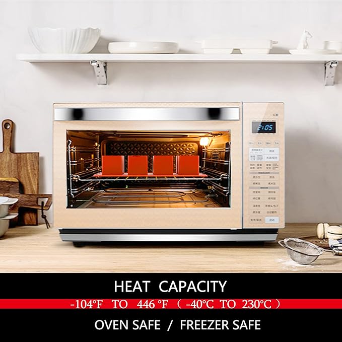 Large Square Silicone Molds, 2 Pack Candy Cake Mould, 8-Cavity Chocolate Molds for Baking Mousse Cake Dessert Cheesecake Pop Truffle Caramels Jelly Brownie for Party