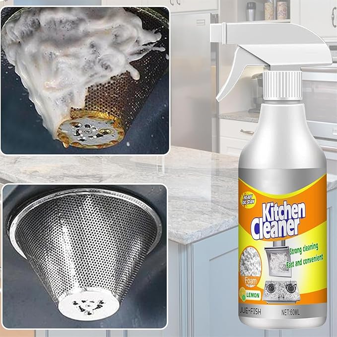 2025 NEW Bgnie Kitchen Cleaner - Sciasi Kitchen Foam Cleaner, Powerful Kitchen Foam Cleaner, Multi-Function Kitchen Foam Cleaner, Oil Cleaning Agent (2pcs)