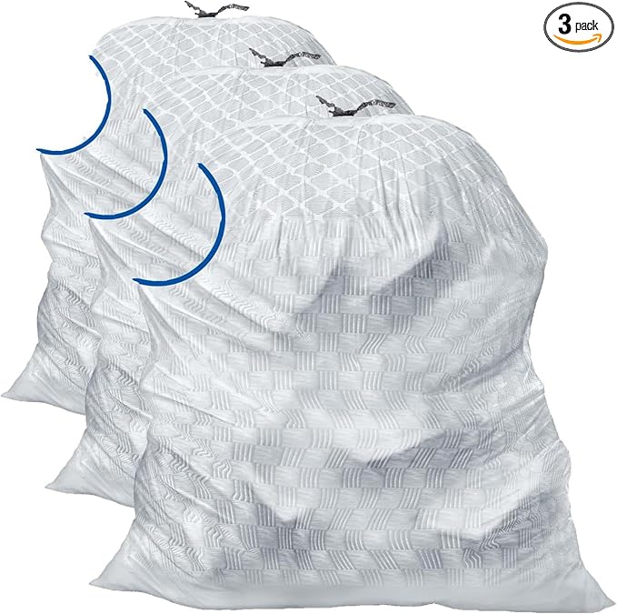 Glad Trash Bags, ForceFlex Tall Kitchen Drawstring Garbage Bags, 13 Gal, Fragrance Free, 80 Ct, Package May Vary| (Pack of 3)