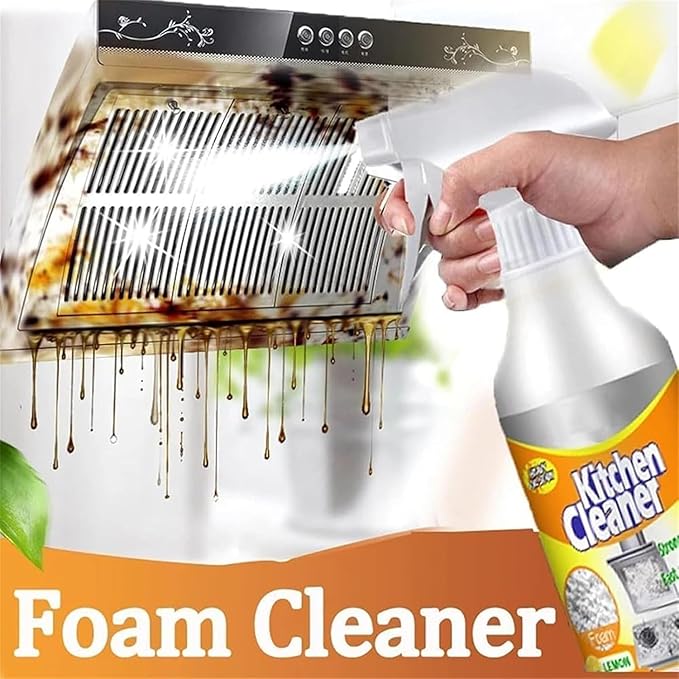 2025 NEW Bgnie Kitchen Cleaner - Sciasi Kitchen Foam Cleaner, Powerful Kitchen Foam Cleaner, Multi-Function Kitchen Foam Cleaner, Oil Cleaning Agent (2pcs)