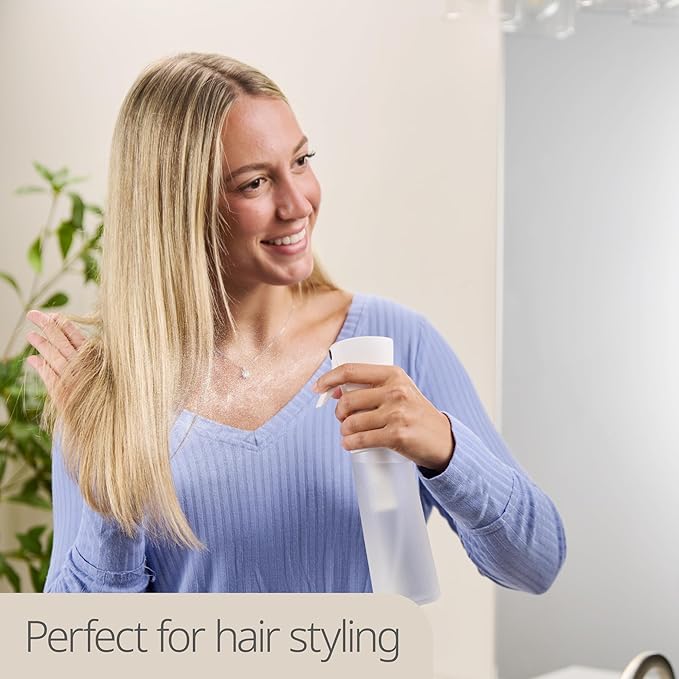 10 OZ Continuous Spray Bottles - Ultra Fine Mist Sprayer | Water Spray Bottle For Hair Stuff, Mister Spray Bottle For Plants Mister | Hair Spray Bottles For Hairstyling, Cleaning, Salons