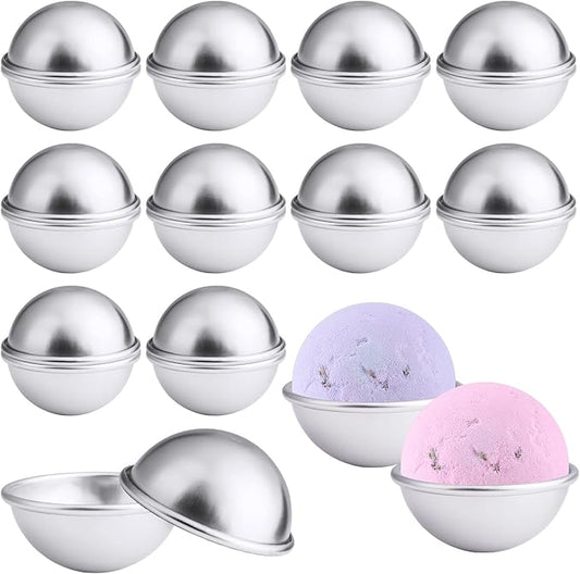 20PCS 10 Set Bath Bomb Mold Kit, Soap Mold & Bath Bombs Press for DIY Making Supplies