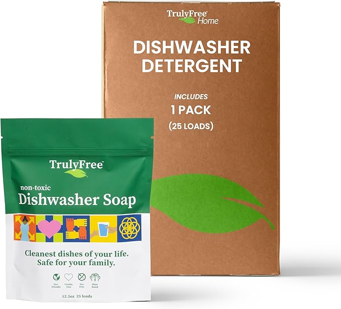 TRULY FREE - Laundry Detergent with Refill + Auto Dishwasher Soap