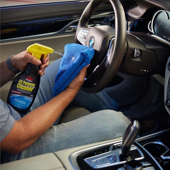 Stoner Car Care 92694-3PK All Purpose Cleaner Powerful Water-Based Cleaner and Degreaser, Easily Removes Dirt, Grease, Stains, and More, Multi-Purpose, Multi-Surface, Ready to Use, 22 Fl Oz, Pack of 3