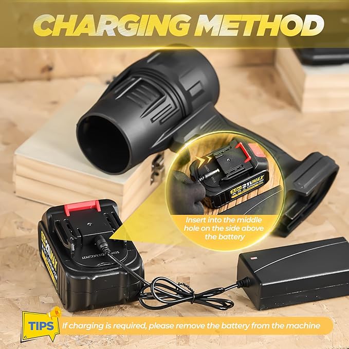 2025 Upgraded Portable Dust Cleaner,Compressed Air Duster with Adjustable Speed,Handheld Cordless Leaf Blower Dust Cleaner,Jet Dry Blower Fan for Outdoor,Cleaning,Camping (Black 1 Battery)