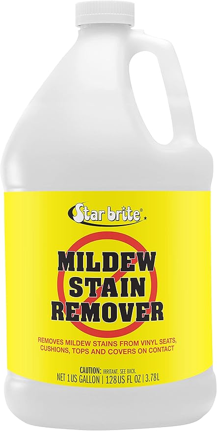 STAR BRITE Mold & Mildew Stain Remover + Cleaner – Removes Stains on Contact - 1 GAL (085600N)