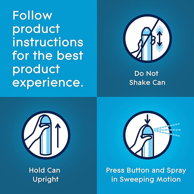 Glade Air Freshener Room Spray, Aqua Waves Scent, Odor Fighting to Deliver Long Lasting Freshness, 8 Oz, 6 Count