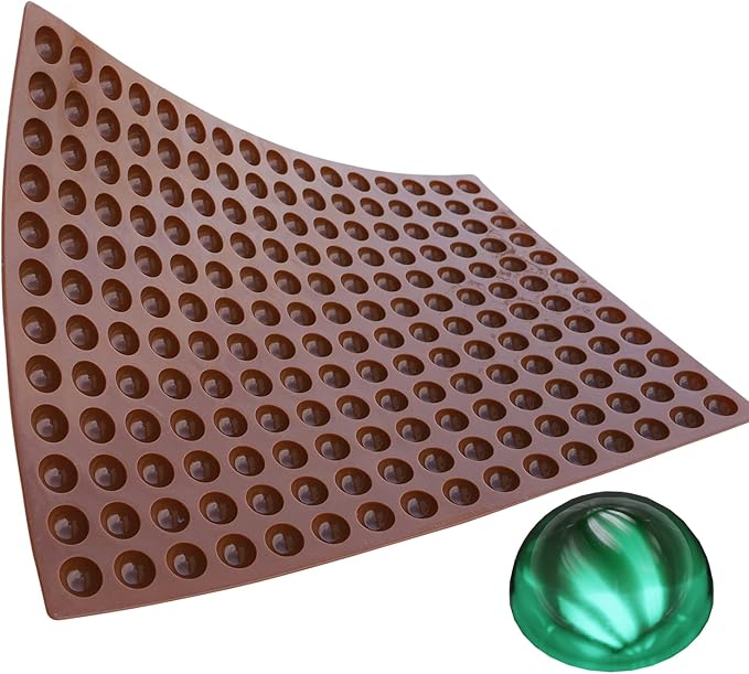 Gum Drop Candy Mold - Half Sheet Brown