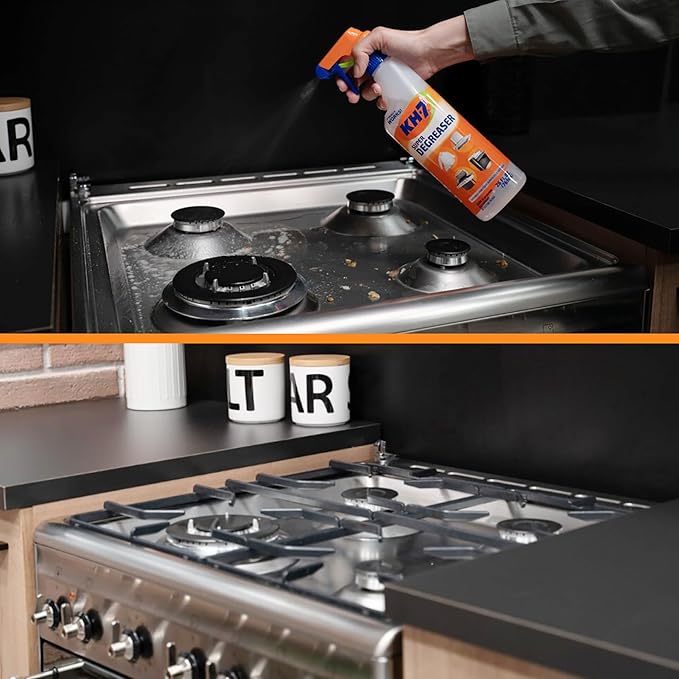 KH-7 Super Degreaser Multipurpose Cleaning Spray: The Heavy Duty All Purpose Cleaner for Your Home, Kitchen, Garage, Car & Laundry | Total Cleaner & Powerful Grease Remover, 26 oz