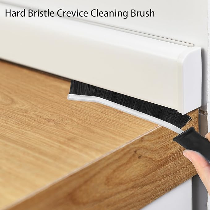 6Pcs Hard Bristle Crevice Cleaning Brush, Grout Cleaner Brush, Multifunctional Gap Cleaning Tool for Household Use, Bathroom, Kitchen, Window,Toilet