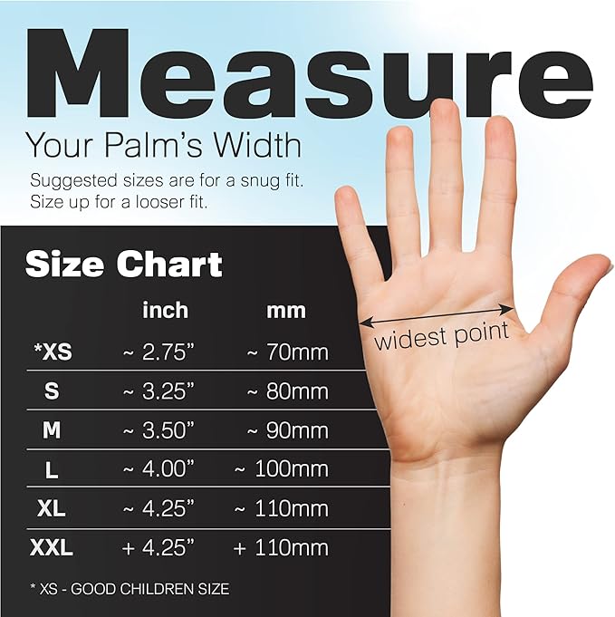 Raxwell Black Nitrile Gloves | Black Gloves Disposable Latex Free 4.5mil Powder Free, Food Safe Gloves, Cooking Gloves