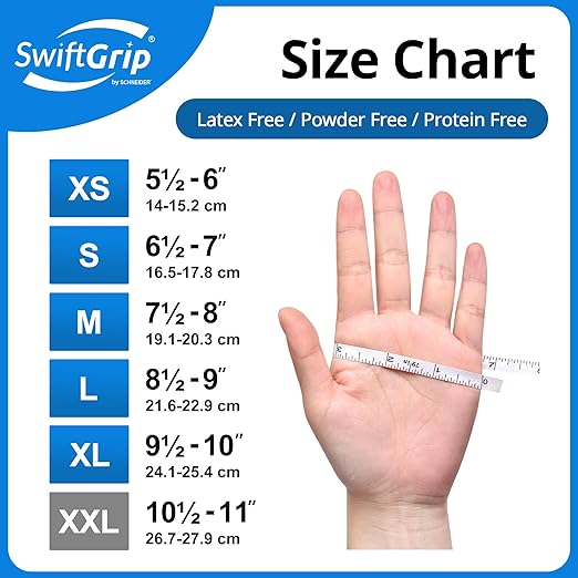 Disposable Nitrile Exam Gloves, Blue, Nitrile Gloves Disposable Latex Free, Medical Gloves, Cleaning Gloves, Food-Safe Rubber Gloves, Powder Free, Non-Sterile, 1000-ct Case (Medium)