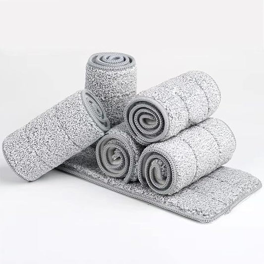 Mop Pads 32 inch Replacement 6 Pack mop Head Replacement Refills Washable Microfiber Pads Commercial Reusable Refill Fit for Most Flat Mop Frame