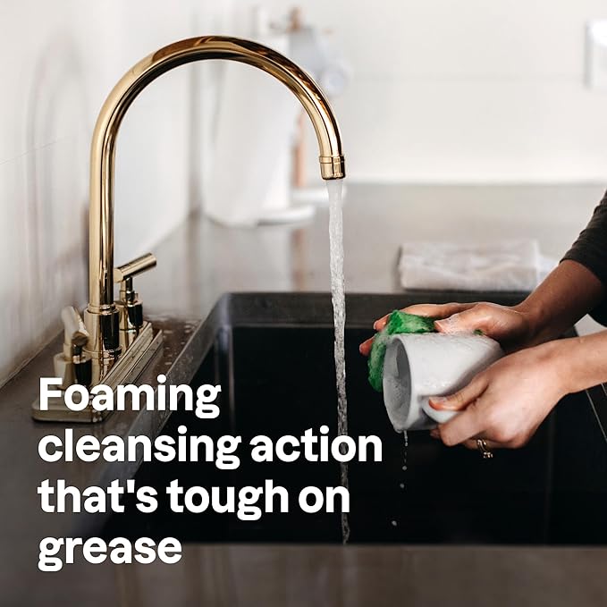 ATTITUDE Dish Soap, EWG Verified, Plant and Mineral-Based Ingredients, Vegan and Cruelty-free Household Products, Orange and Sage, 67.6 Fl Oz (Pack of 4)