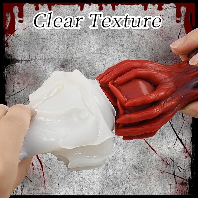 Hand Holding Rose Candle Mold, 3D Flower Silicone Mold for Candles Pillar Wax Plaster Epoxy Resin Craft Casting Gothic Home Décor Halloween Anniversary Birthday Handmade Gift